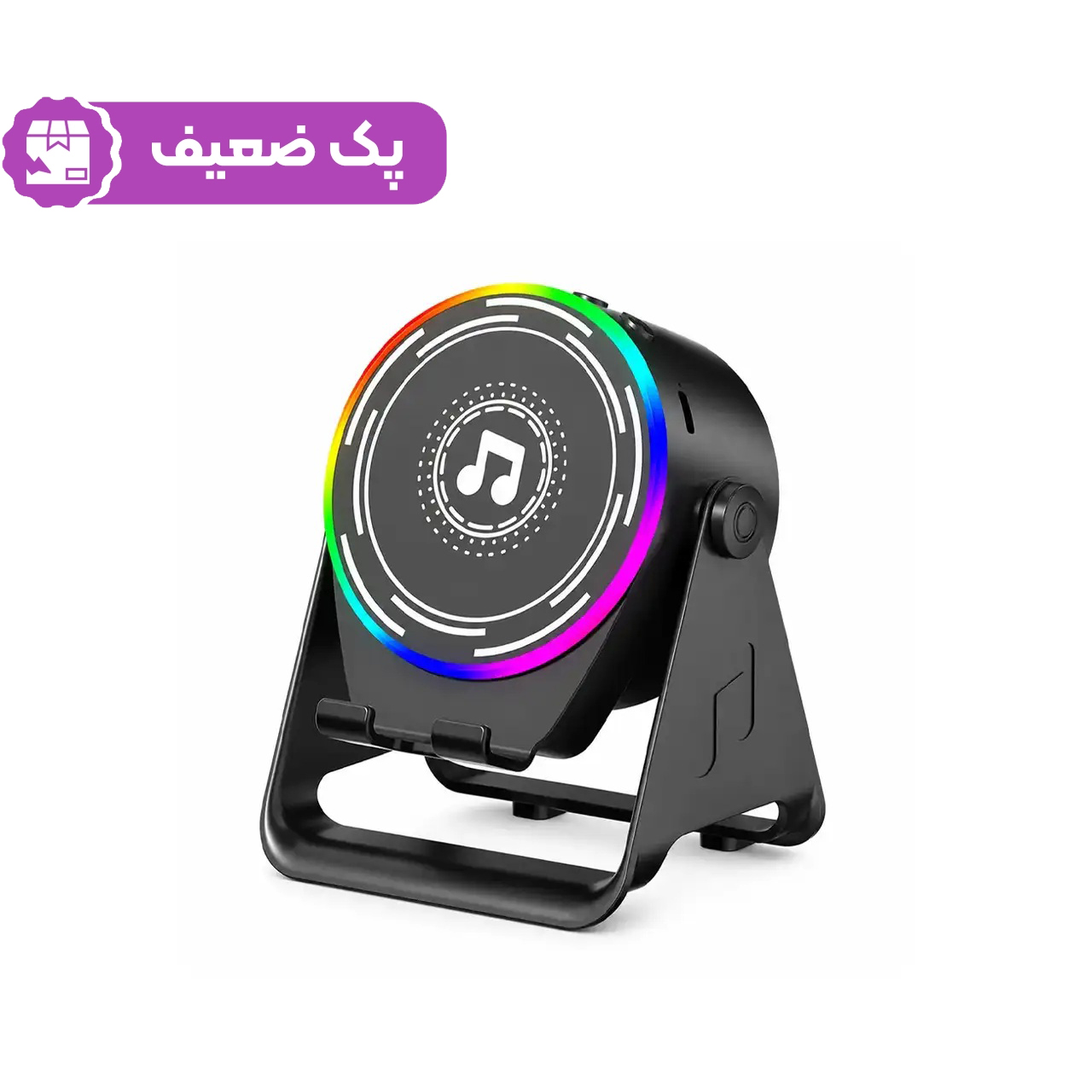 اسپیکر بی سیم و هولدر گوشی موبایل Likenuo مدل LX-21 - مشکی (پک ضعیف)