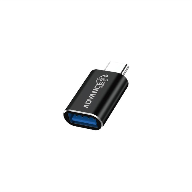 تبدیل Advance Media Type-C To USB3.0 مدل A-G4 - مشکی (گارانتی یکساله ویستا حافظه)