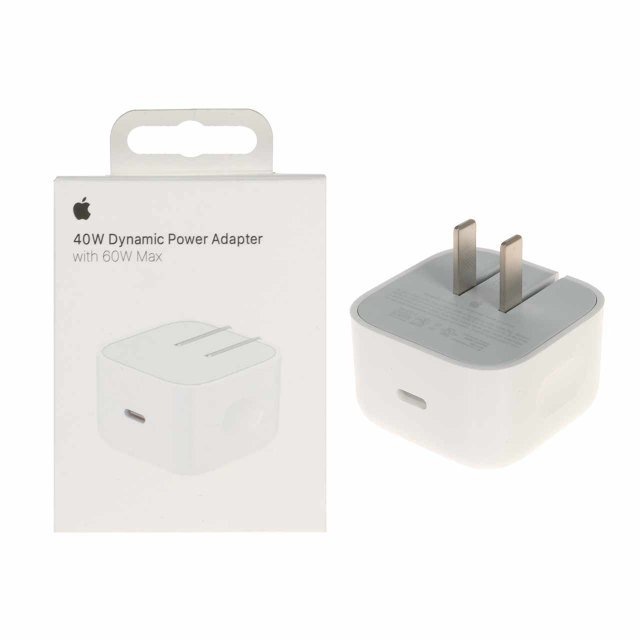 شارژر 40W اپل مدل Dynamic Power Adapter with 60W Max (18 ماهه اچ دی سرویس ) اصل چین