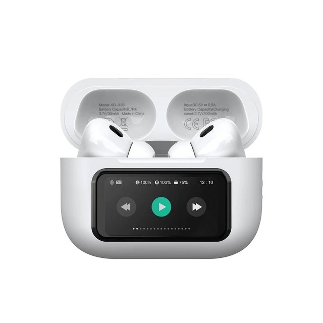 ایرفون بی سیم XO باقابلیت ANC و صفحه نمایشگر لمسی مدل X36 - سفید