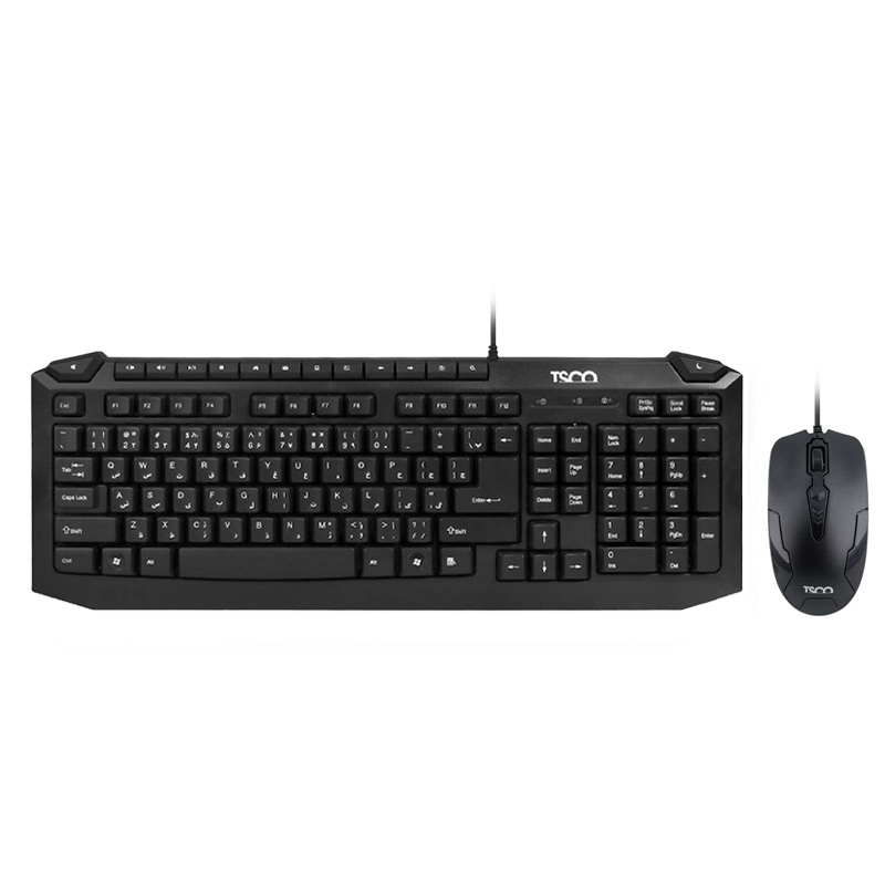 کیبورد و ماوس باسیم TSCO مدل TKM 8054N - مشکی