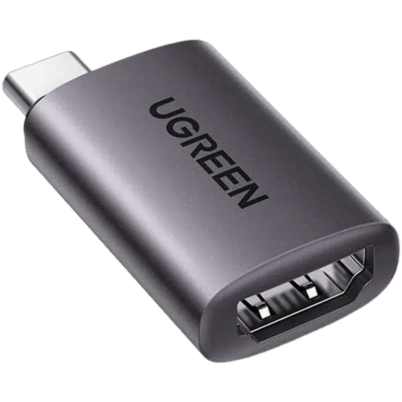 تبدیل UGREEN Type-C To HDMI مدل 70450 - خاکستری (گارانتی 18 ماهه آسان پیشرو)
