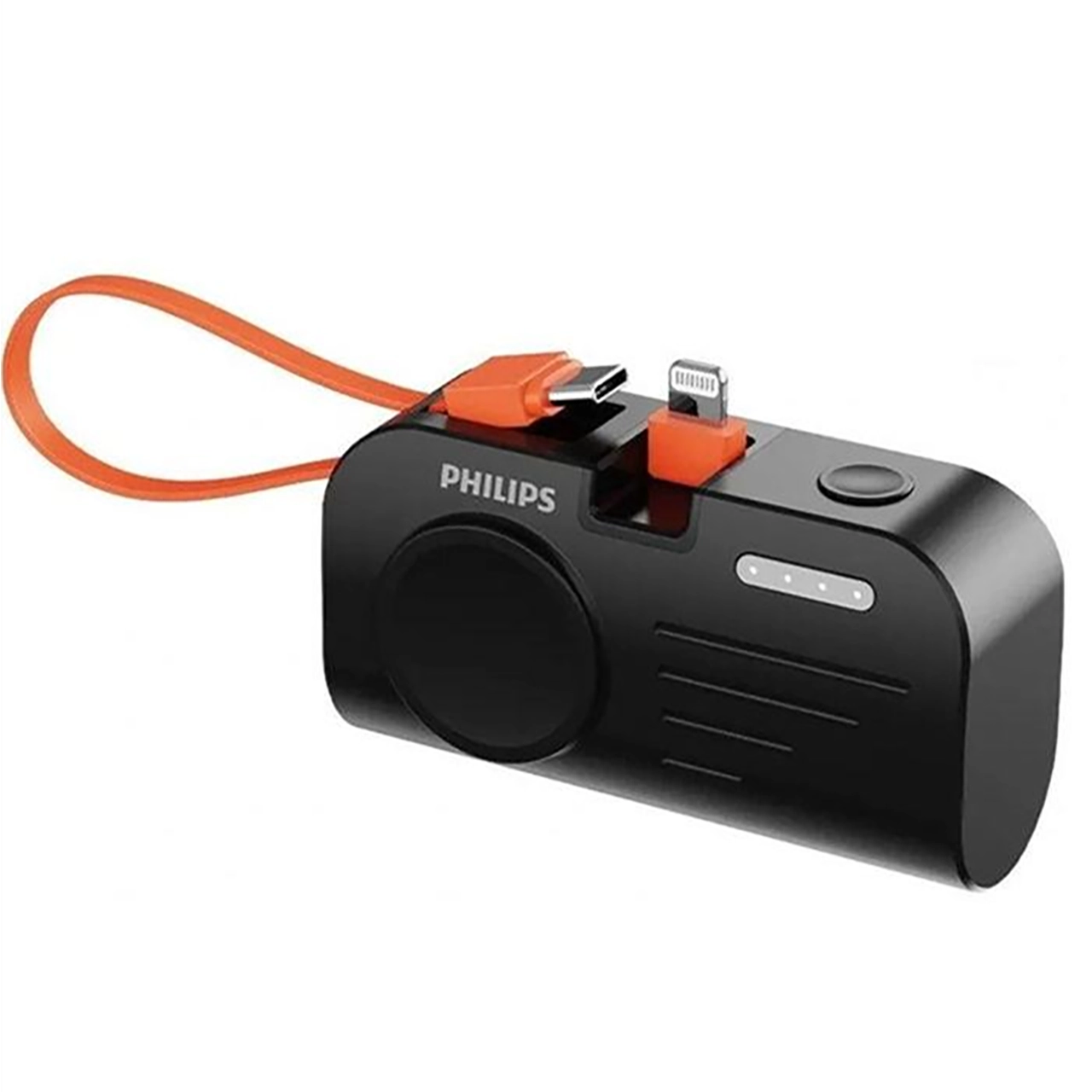 پاوربانک PD و فست شارژ Philips 5000mAh مدل DLP2552VB 18W - مشکی (گارانتی دوساله سی آوا)
