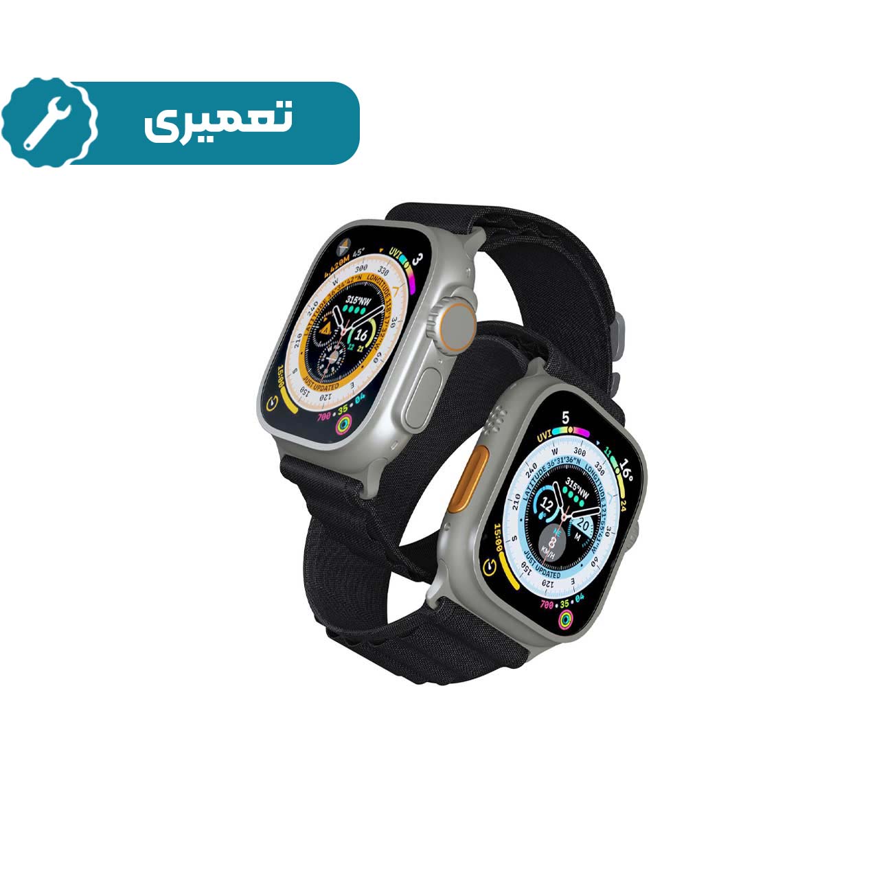 ساعت هوشمند PORODO ULTRA TITANIUM مدل PD-SWULTI-BK - مشکی (تعمیری)