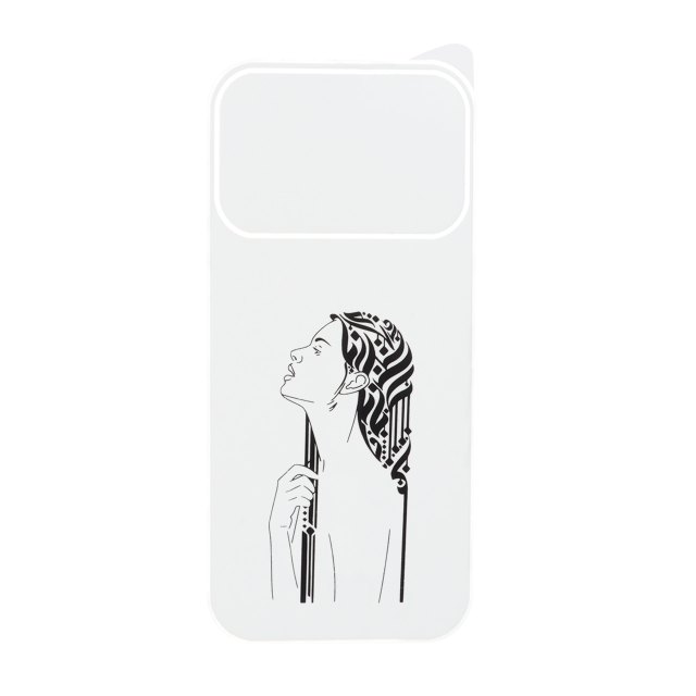 برچسب محافظ سرامیکی پشت گوشی طرح دار Apple iPhone 17 Pro / iPhone 18 Pro - کد 113