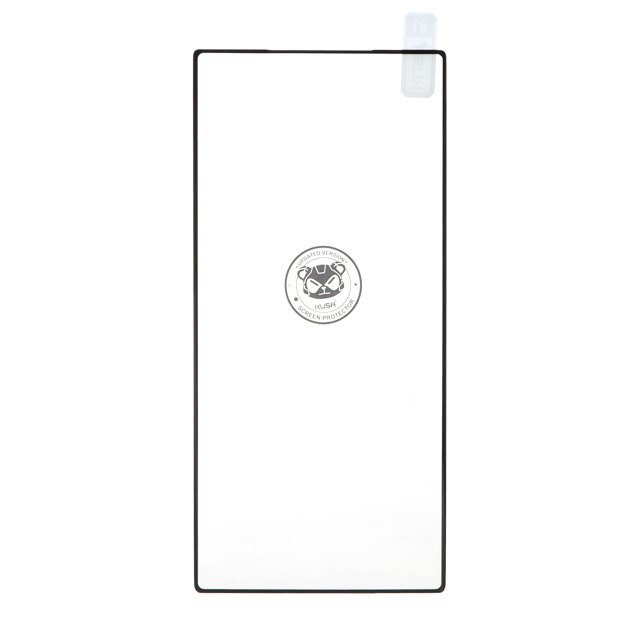محافظ صفحه نمایش شیشه ای خم فول چسب Full Cover Kusa درجه یک - Samsung Galaxy S23 Ultra - مشکی