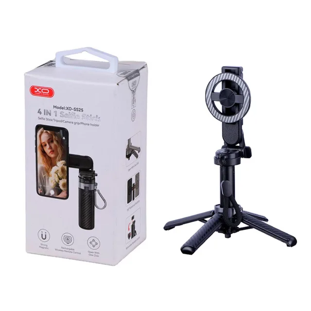 مونوپاد و سه پایه گوشی موبایل XO مدل XO-SS25 - مشکی