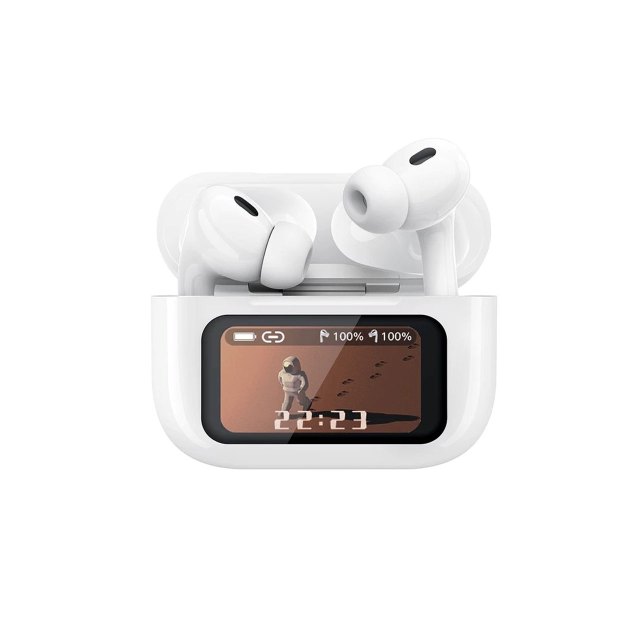 ایرفون بی سیم XO باقابلیت ANC و صفحه نمایشگر لمسی مدل X36 Pro - سفید