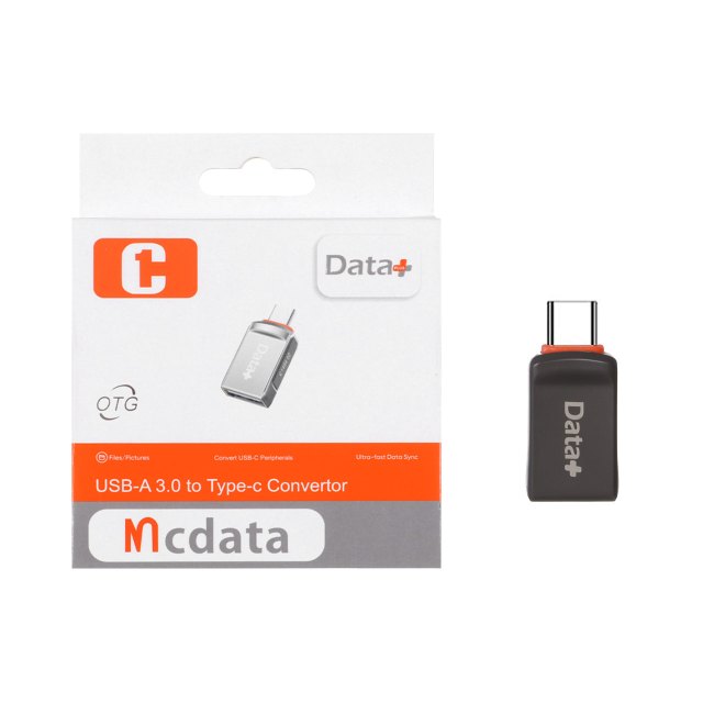تبدیل Data Plus Type-C To USB3.0 مدل mcdata C1 - خاکستری (گارانتی IPM)