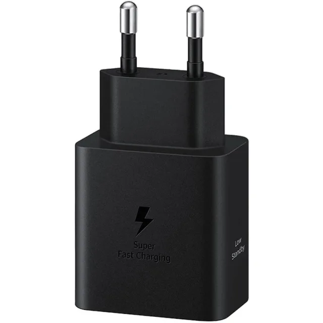 شارژر دیواری دوپین PD و فست تک پورت Samsung مدل EP-T4511 45W - مشکی (گارانتی 18 ماهه تعویض اچ دی سرویس ) اصل چین