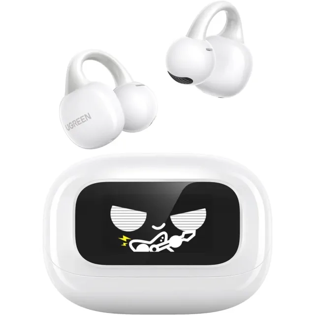 ایرفون بی سیم UGREEN مدل ClipBuds Magic WS208-55136 - سفید (گارانتی 18 ماهه آسان پیشرو)