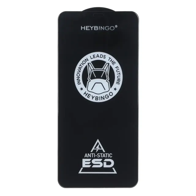 محافظ صفحه نمایش شیشه ای Full Cover HeyBingo ESD Anti Static مدل Apple iPhone 11 Pro Max / iPhone X Max / iPhone Xs Max