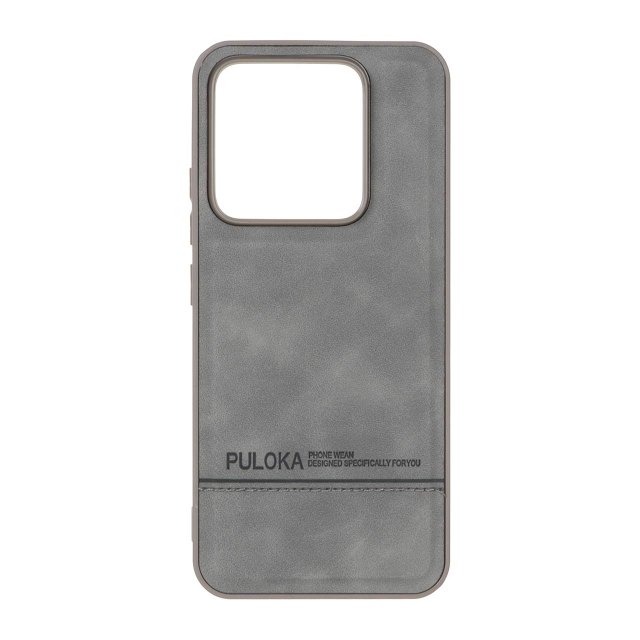 قاب Puloka طرح جیر دوخت دار مدل Xiaomi Mi 14 - خاکستری