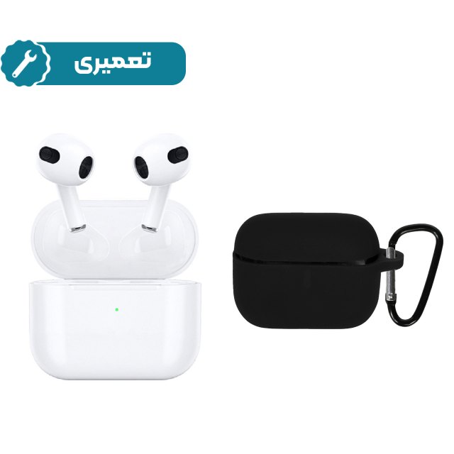 ایرفون بی سیم Wiwu مدل Airbuds 3 SE به همراه کاور کیس - سفید (تعمیری)