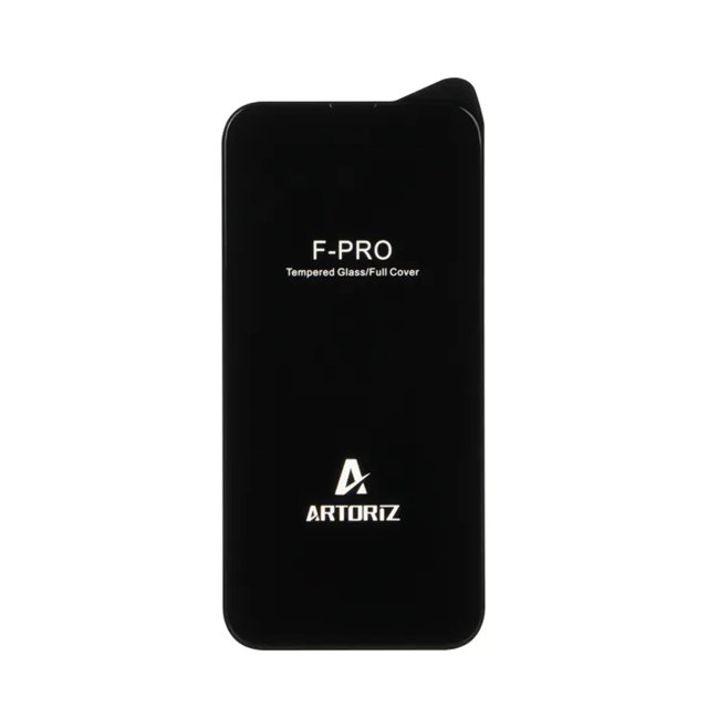 محافظ صفحه نمایش شیشه ای Full Cover - Tempered Artoriz مدل Apple iPhone 13 Pro Max / iPhone 14 Plus