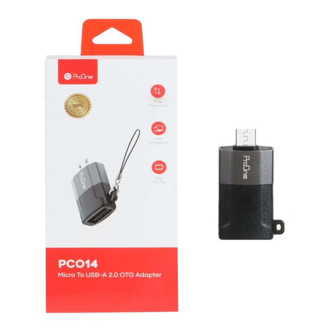 تبدیل Micro USB To USB ProOne OTG مدل PCO14