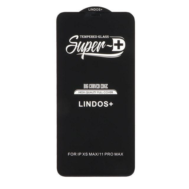 محافظ صفحه نمایش شیشه ای Full Cover Super D Plus مدل Apple iPhone 11 Pro Max / iPhone X Max / iPhone Xs Max (بدون پک)