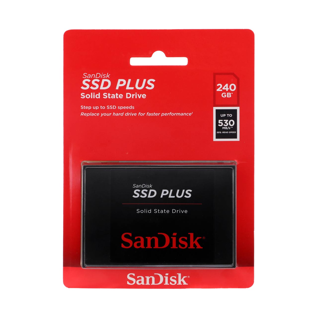 SanDisk SSD PLUS Internal SSD Drive-240GB (گارانتی فیدار نامدار سورین) هارد اینترنال