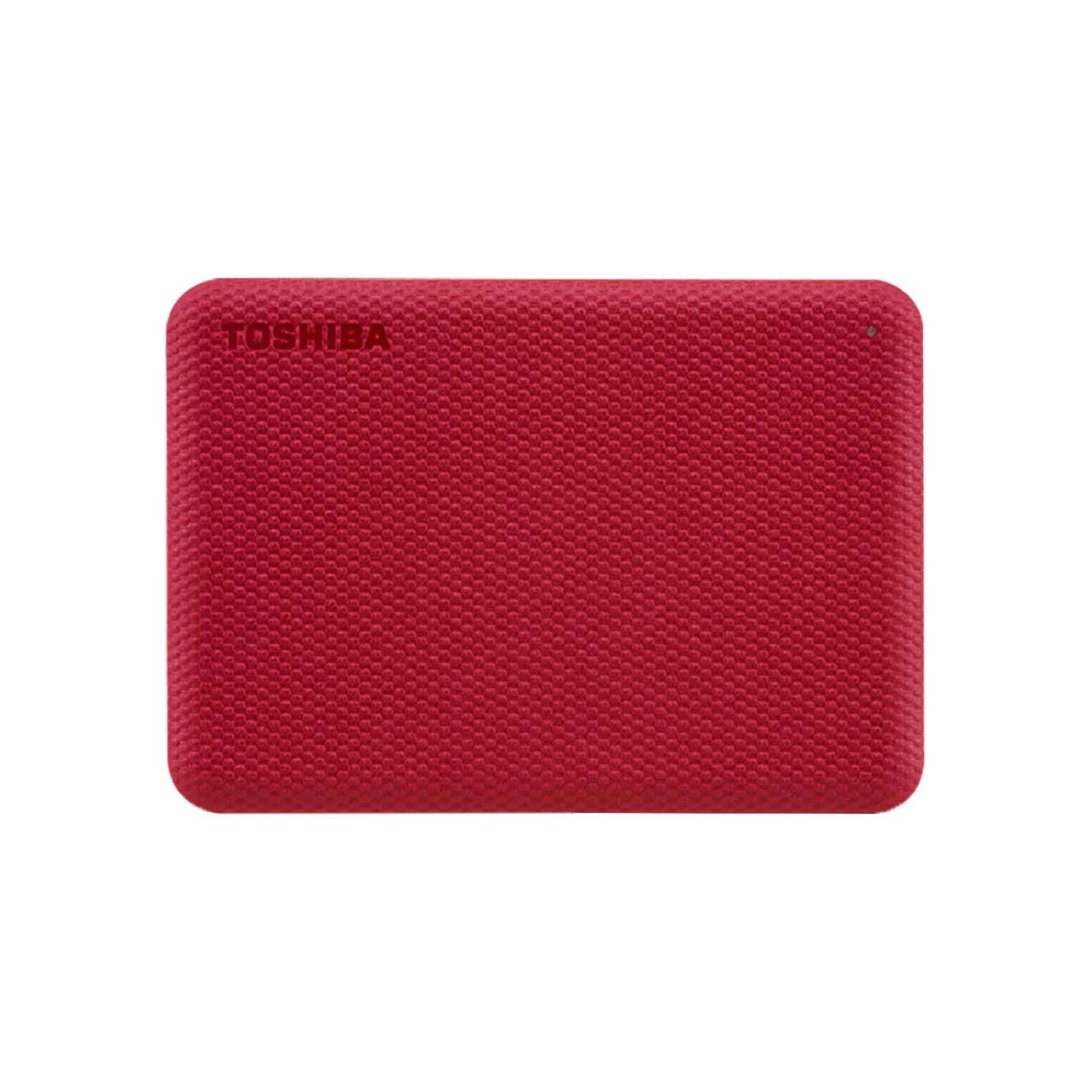هارد اکسترنال Toshiba مدل Canvio Advance (new box) ظرفیت 1TB - قرمز