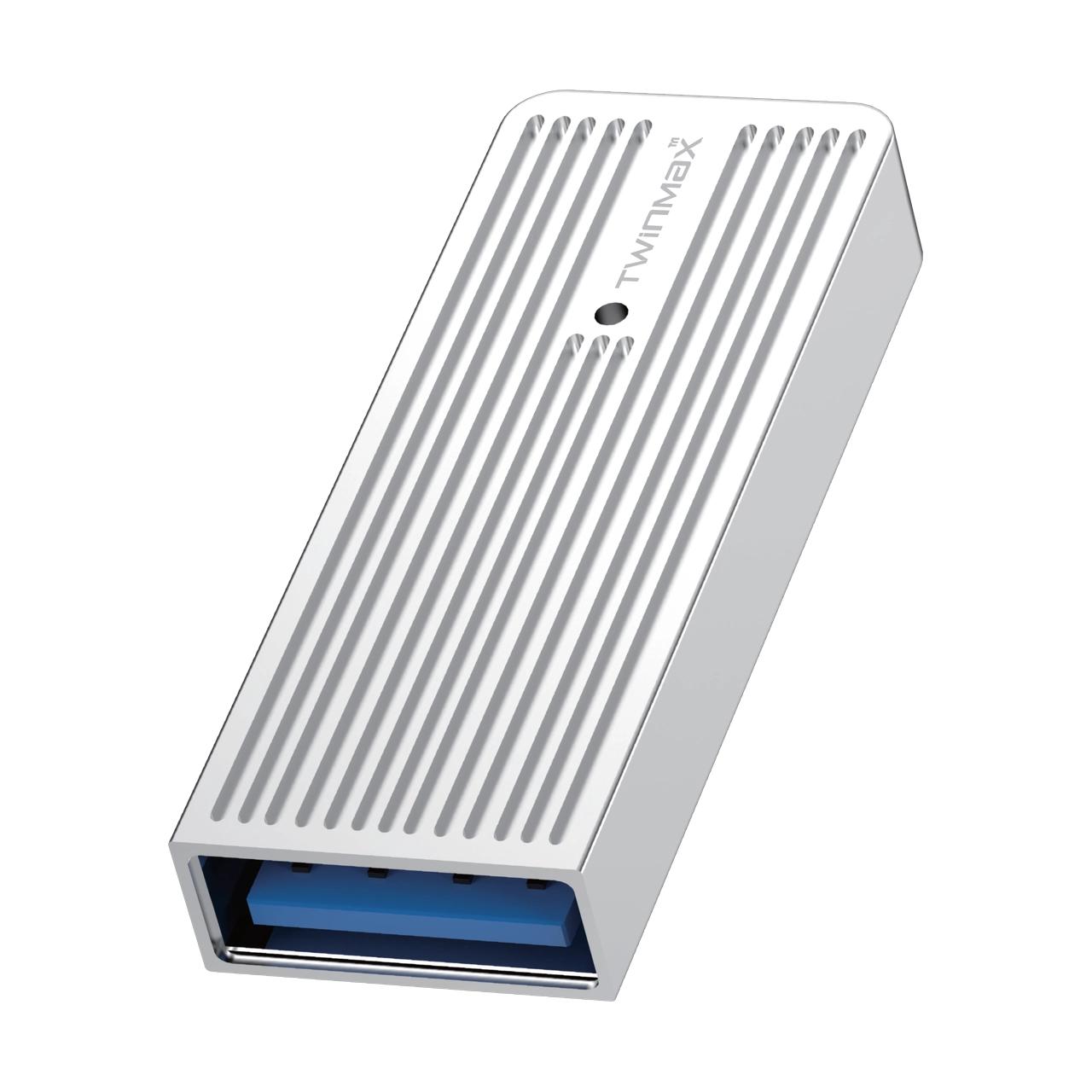 دانگل بلوتوث انتقال صدا TwinMax مدل MB-1 - نقره ای - MMX