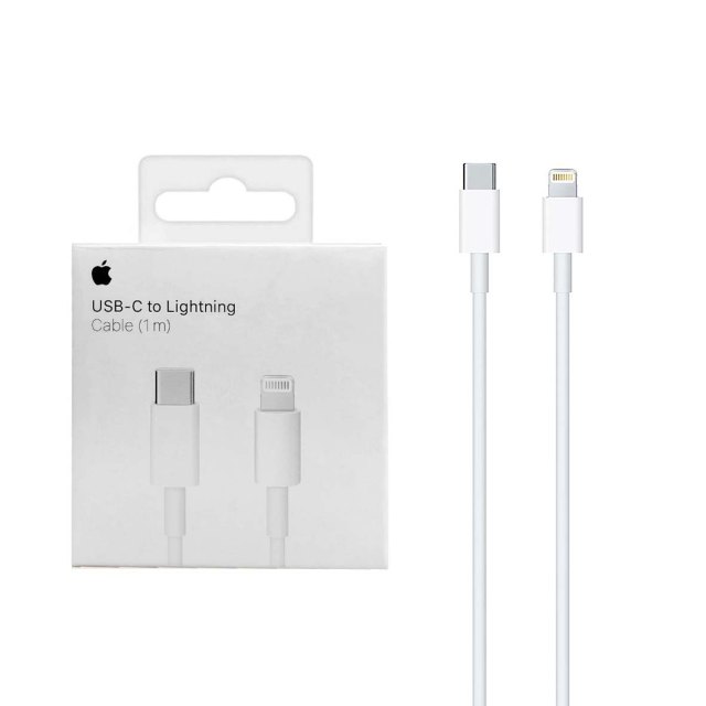 کابل شارژ فست آیفون Type-C To Lightning مدل MUQ93ZM/A - سفید - اصل ویتنام - kZN (گارانتی شش ماهه Kezen)