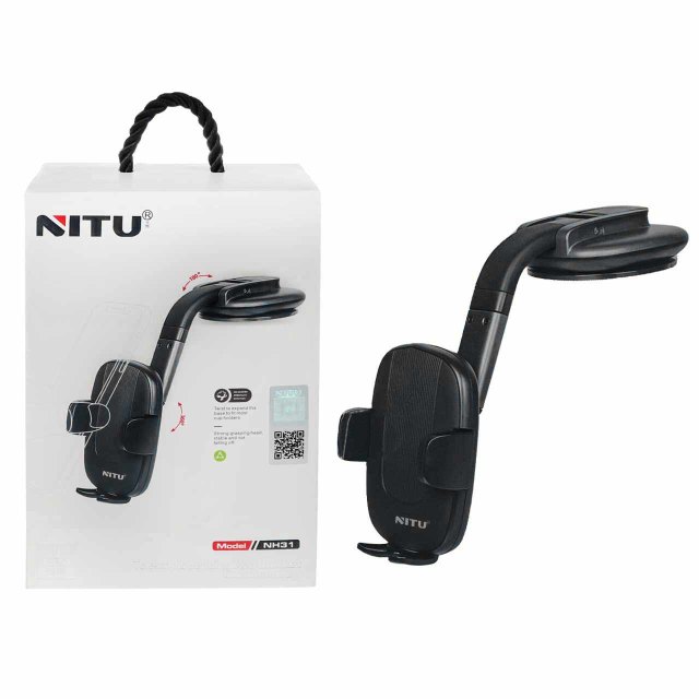هولدر گوشی موبایل پایه دار NITU مدل NH31 - مشکی