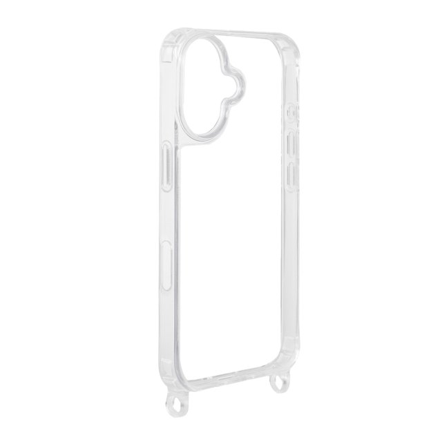 قاب پشت سخت شفاف Vina با قابلیت آویز بند VIN- Apple iPhone 16