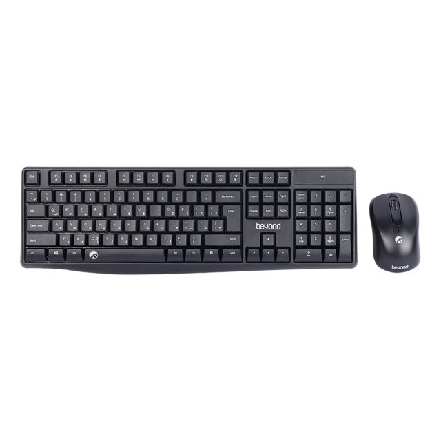 کیبورد و ماوس بی سیم Beyond مدل BMK-5110RF - مشکی
