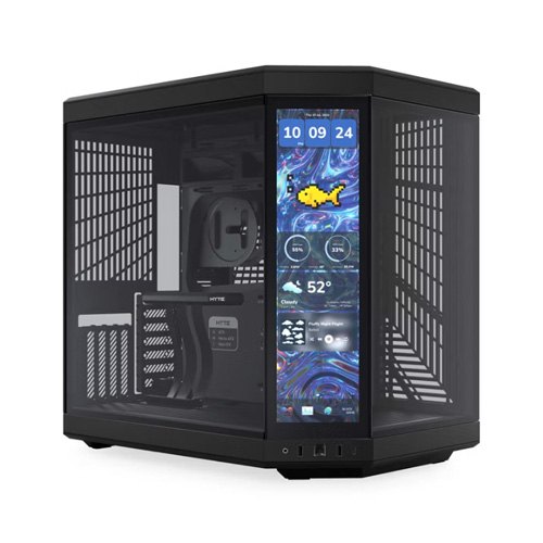 کیس کامپیوتر هایت مدل Y70 Touch Infinite Pitch Black