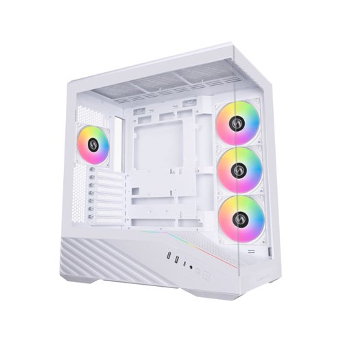 کیس کامپیوتر لیان لی مدل VECTOR V100R WHITE