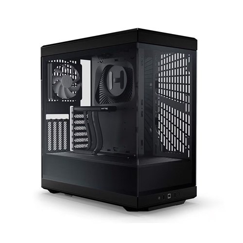 کیس کامپیوتر هایت مدل Y40 Pitch Black