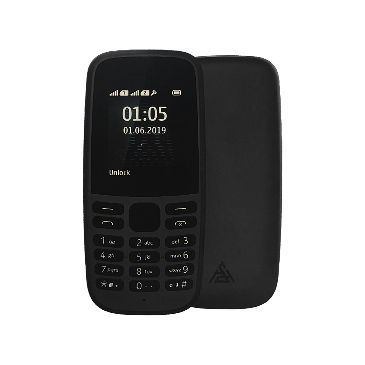 گوشی موبایل Shahab مدل 105 TA-1174DS - مشکی