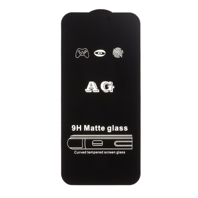 محافظ صفحه نمایش شیشه ای مات Full Cover AG مدل Apple iPhone 18 Pro Max
