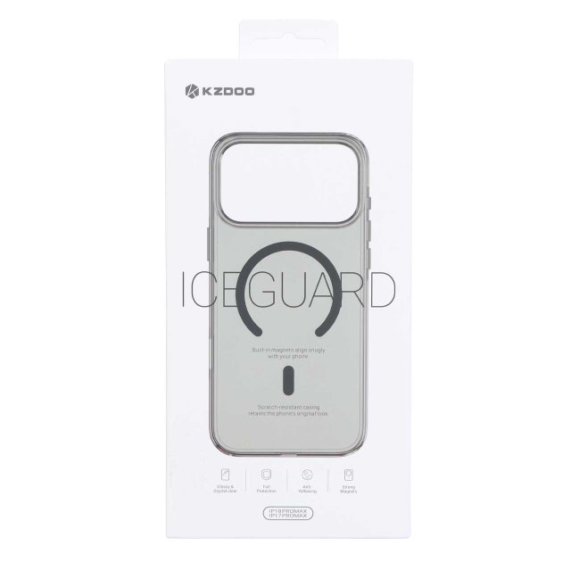قاب Original KDoo ICEGUARD Magsafe مدل Apple iPhone 18 Pro Max - مشکی (پک دار)