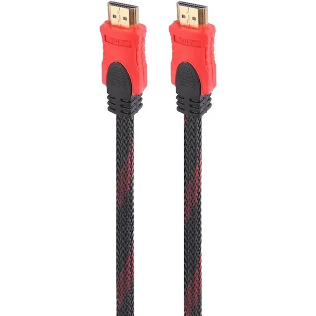 کابل 15 متری کنفی SunWest HDMI - مشکی قرمز - TCO