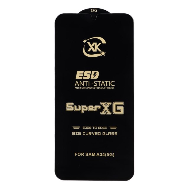 محافظ صفحه نمایش آنتی استاتیک Full Cover Super XG مدل Samsung Galaxy A34