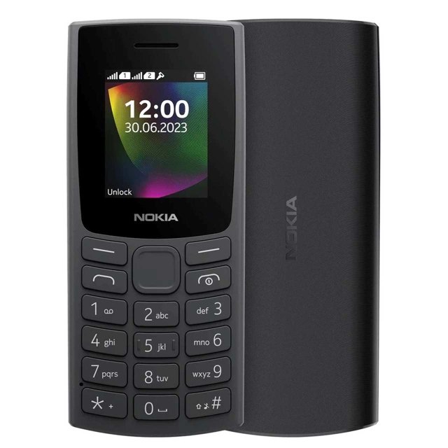 گوشی موبایل Nokia مدل 106-2024 دو سیم کارت - ذغالی (مونتاژ ایران)