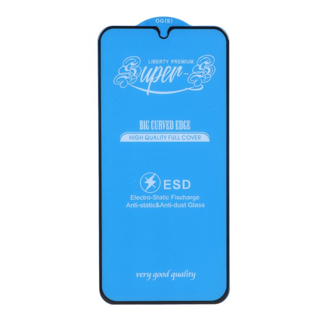 محافظ صفحه نمایش شیشه ای آنتی استاتیک مات Full Cover Super S-OG مدل Samsung Galaxy A34