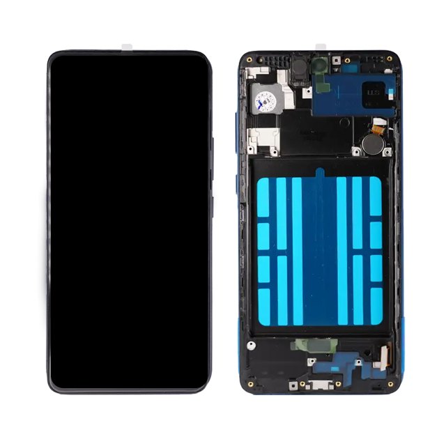 تاچ ال سی دی Samsung Galaxy A71 4G A715 با فریم - مشکی - IPS - Mecanico T2O (گارانتی 3 ماهه PT)