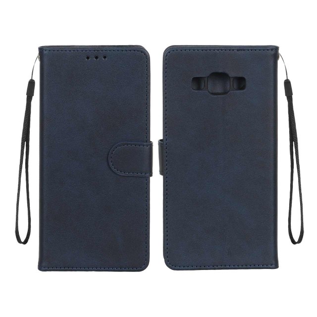 کیف موبایل مگنتی درجه یک داخل خز MNC مدل Samsung Galaxy A700 / A7 (2015) - سرمه ای