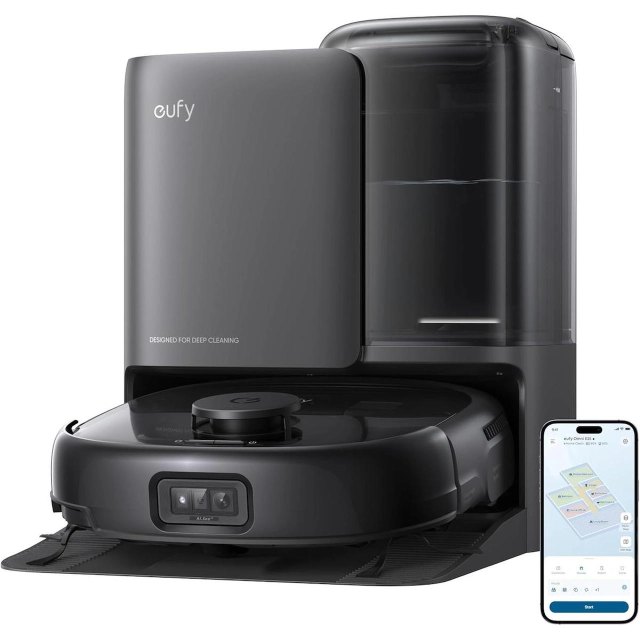 جارو رباتیک ANKER مدل Eufy Omni E25 - مشکی (گارانتی شش ماهه ایویز)
