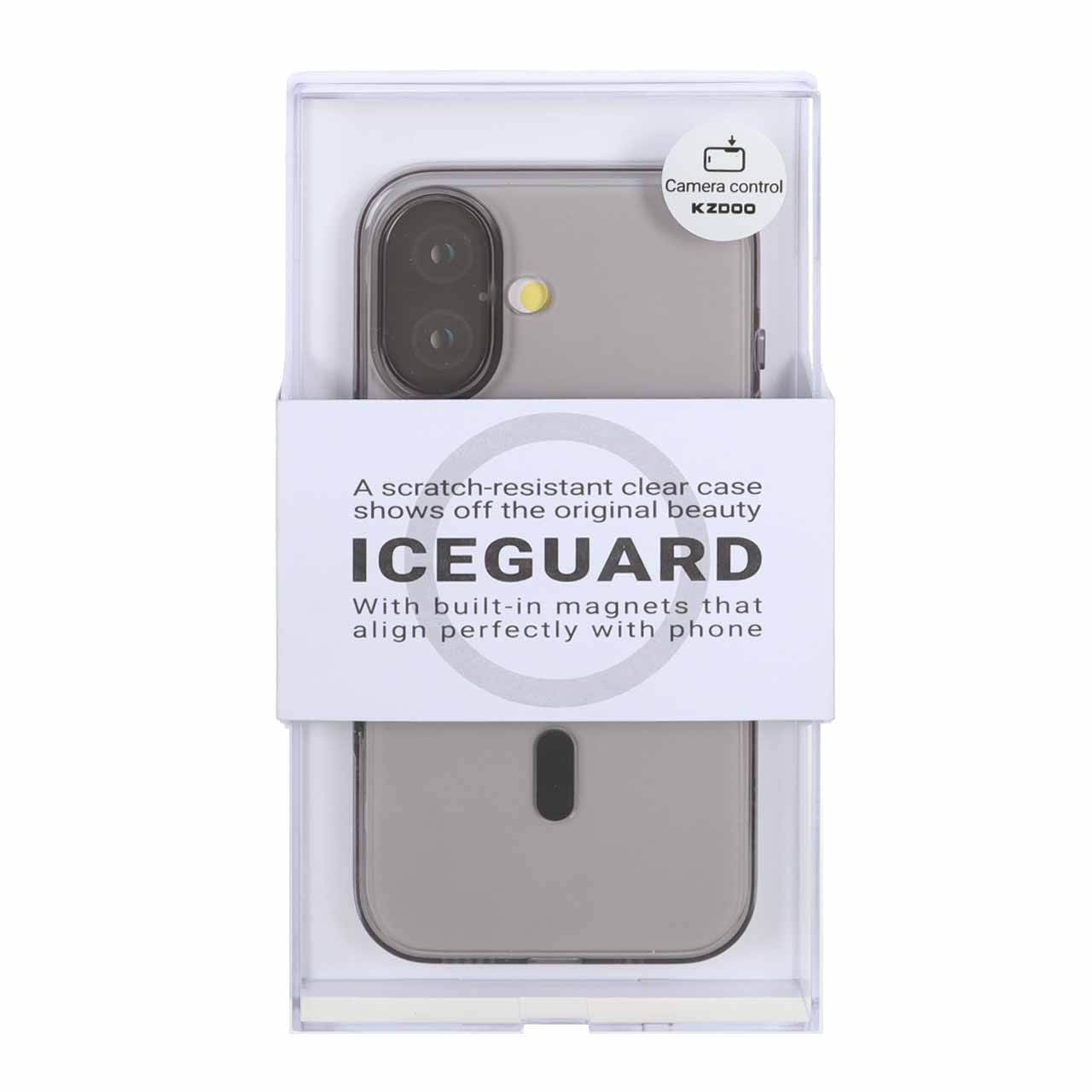 قاب Original KDoo ICEGUARD Magsafe مدل Apple iPhone 17 - مشکی (پک دار) - NTC