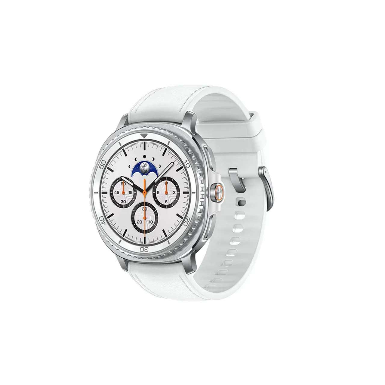 ساعت هوشمند سامسونگ Galaxy Watch8 Classic 46mm مدل SM-L500 - سفید - اصلی (گارانتی 18 ماهه شرکتی)