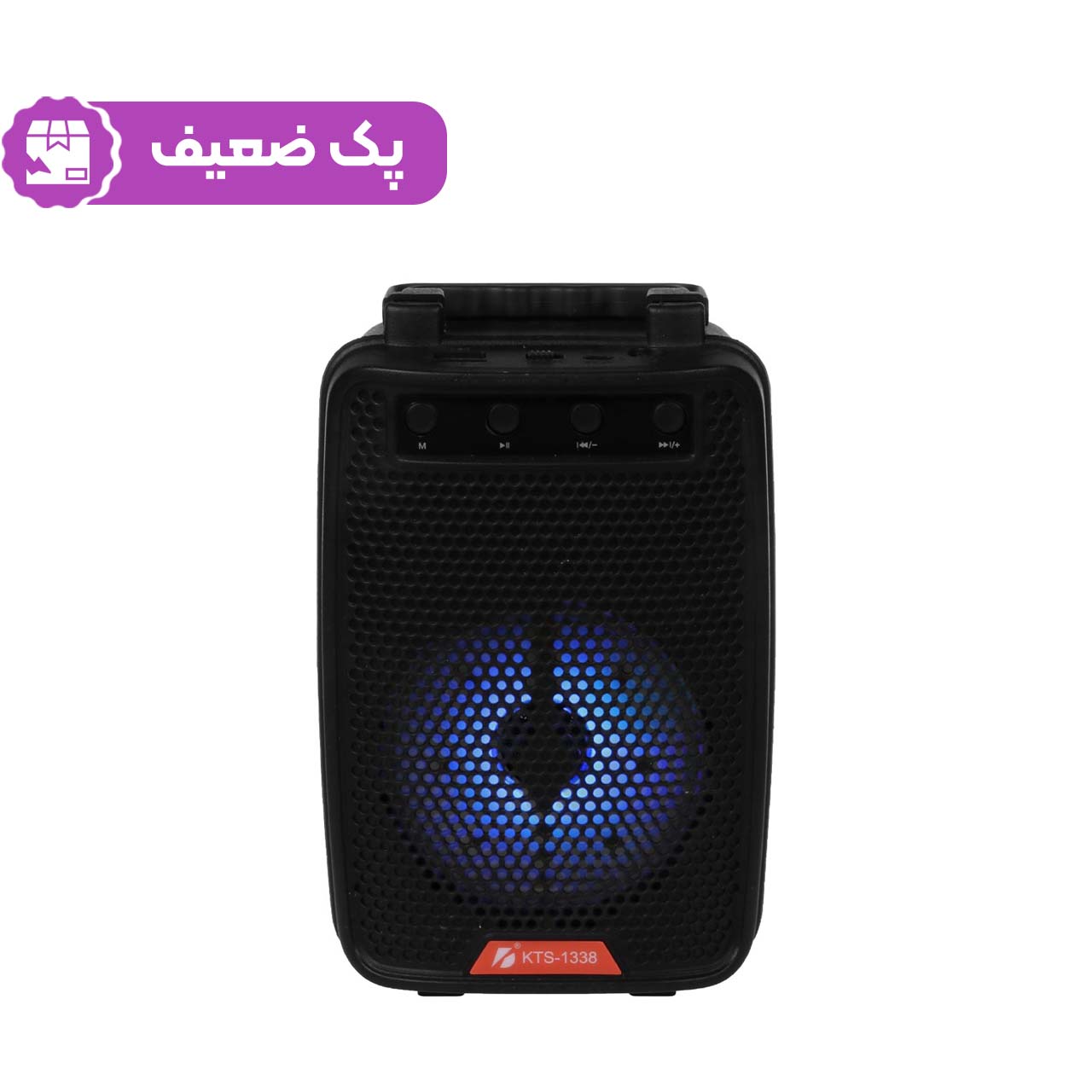 اسپیکر5W بی سیم BIG SOUND مدل KTS-1338 - مشکی (پک ضعیف)