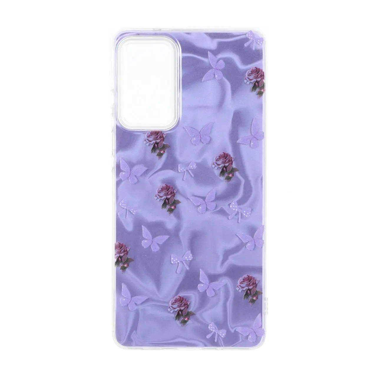 قاب Silver Cloud دور ژله ای طرح دار Samsung Galaxy S20 FE - کد 149