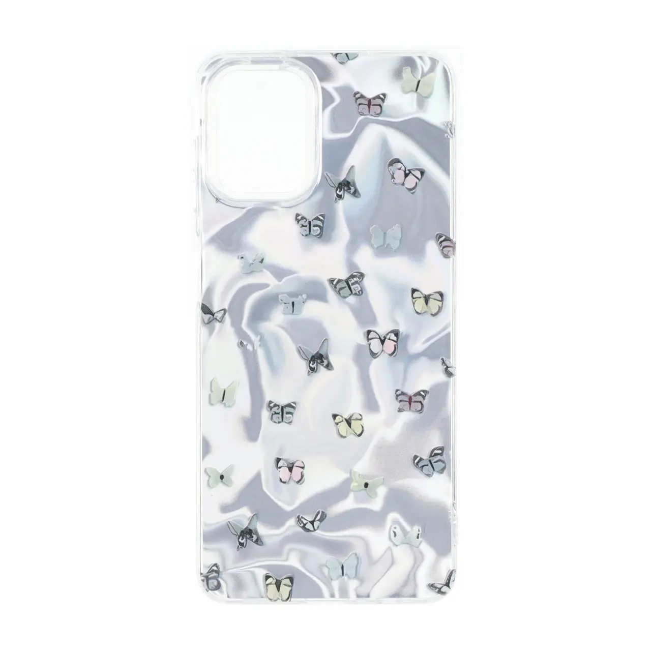 قاب Silver Cloud دور ژله ای طرح دار Samsung Galaxy A12 / M12 / F12 - کد 260