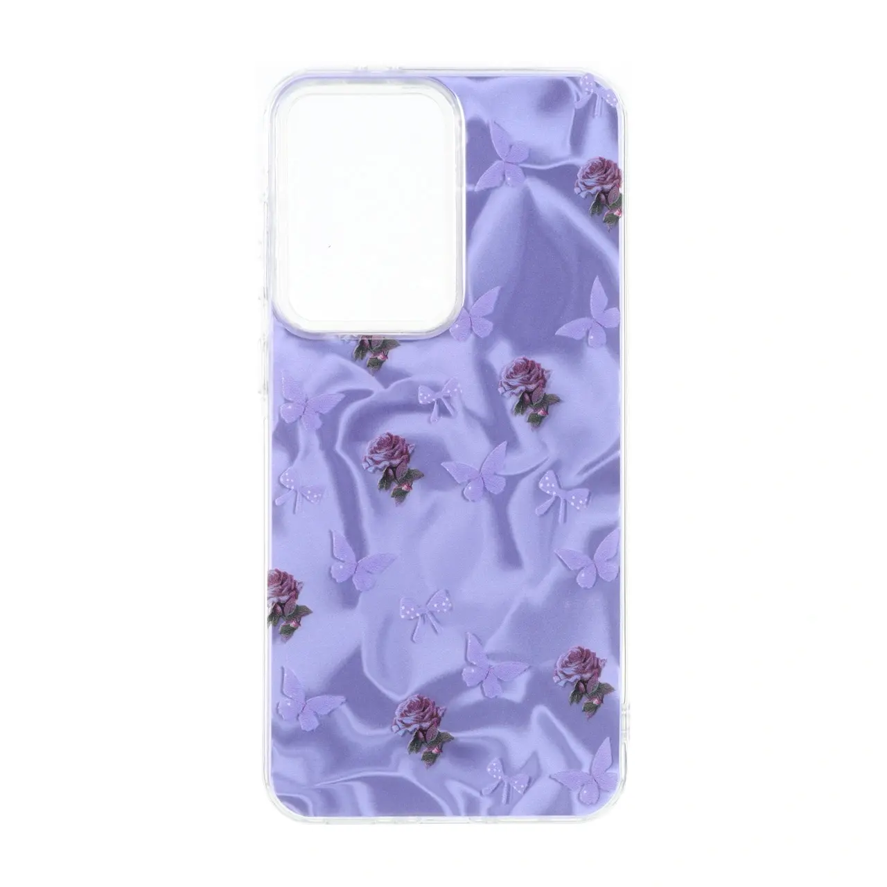 قاب Silver Cloud دور ژله ای طرح دار Samsung Galaxy A56 / A36 - کد 268