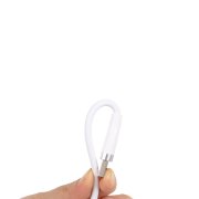 کابل شارژ سیلیکونی 1.1 متری فست Shoosh Type-C مدل +SH140C - سفید - SMO - تصویر 3