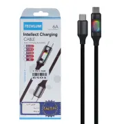 کابل شارژ فست Techlum Type-C To Type-C مدل MA033 - مشکی (گارانتی شش ماهه آروین) - تصویر 1