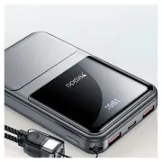 پاوربانک PD و فست شارژ Yesido 22.5W 10000mAh مدل YP95 - خاکستری (گارانتی 6 ماه تعویض نیکان همراه) - تصویر 2
